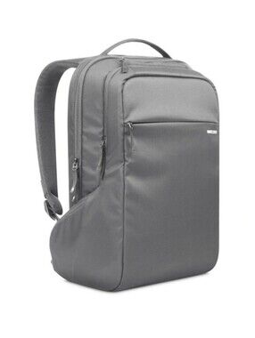 Incase ICON Backpack – Large Tech Backpack Laptop Tablet Phone pockets Gray